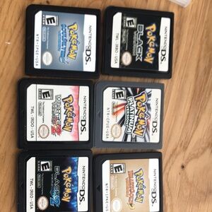 Pokémon 6 DS games